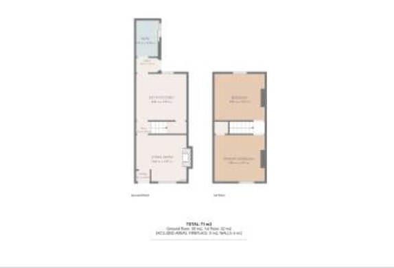 Floor plan for 5 Stoneleigh High Street, Wrexham